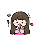 Cute Girl's Life~（個別スタンプ：23）