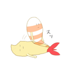 半なまエビフライ（個別スタンプ：21）