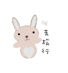 courage planet's rabbit（個別スタンプ：5）