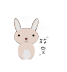 courage planet's rabbit（個別スタンプ：14）