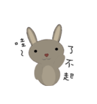 courage planet's rabbit（個別スタンプ：16）