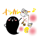 ブラックオバケ2（個別スタンプ：6）