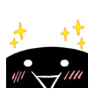 ブラックオバケ2（個別スタンプ：8）