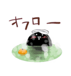 ブラックオバケ2（個別スタンプ：28）