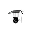 ブラックオバケ2（個別スタンプ：30）