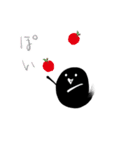 ブラックオバケ2（個別スタンプ：38）