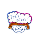 フレンチボブリナとフレンズ。仏語Ver.（個別スタンプ：5）