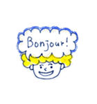 フレンチボブリナとフレンズ。仏語Ver.（個別スタンプ：7）