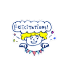 フレンチボブリナとフレンズ。仏語Ver.（個別スタンプ：18）