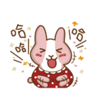 Strawberry Rabbit and Egg Bear（個別スタンプ：1）