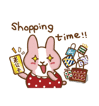 Strawberry Rabbit and Egg Bear（個別スタンプ：6）