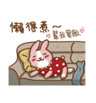 Strawberry Rabbit and Egg Bear（個別スタンプ：15）