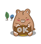 Strawberry Rabbit and Egg Bear（個別スタンプ：20）
