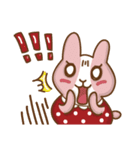 Strawberry Rabbit and Egg Bear（個別スタンプ：36）