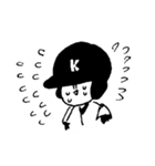 ベンチウォーマーくん（個別スタンプ：9）