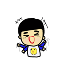 元気いっぱいな男の子（個別スタンプ：7）