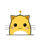 ヒマワリにゃんこ（個別スタンプ：1）