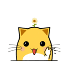 ヒマワリにゃんこ（個別スタンプ：2）
