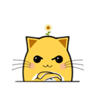 ヒマワリにゃんこ（個別スタンプ：4）
