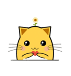 ヒマワリにゃんこ（個別スタンプ：5）