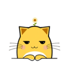 ヒマワリにゃんこ（個別スタンプ：8）