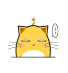 ヒマワリにゃんこ（個別スタンプ：9）