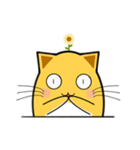 ヒマワリにゃんこ（個別スタンプ：10）