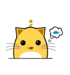 ヒマワリにゃんこ（個別スタンプ：11）