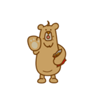 Chicken and Bear（個別スタンプ：7）