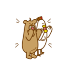 Chicken and Bear（個別スタンプ：12）