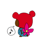 レッツゴーくまくま2（個別スタンプ：7）