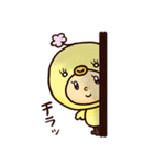 ぴよ吉＆ぴよ子カップルの日常（個別スタンプ：19）