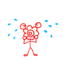はなまるくん4 〜はなまるくんの日常〜（個別スタンプ：3）