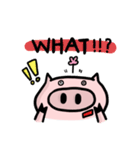 A Pig with a Flower（個別スタンプ：19）