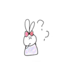 みみうさ日常リアクション（個別スタンプ：5）