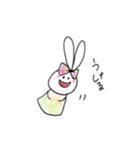 みみうさ日常リアクション（個別スタンプ：14）