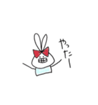 みみうさ日常リアクション（個別スタンプ：15）