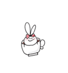 みみうさ日常リアクション（個別スタンプ：19）