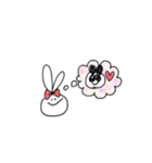 みみうさ日常リアクション（個別スタンプ：26）