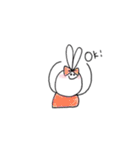 みみうさ日常リアクション（個別スタンプ：33）