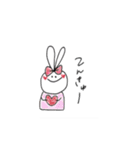 みみうさ日常リアクション（個別スタンプ：38）