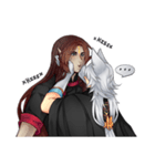 Izumi and Iniiri（個別スタンプ：10）