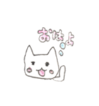 ゆるねこお絵描き（個別スタンプ：6）