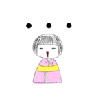 かわいいこけしぃ〜（個別スタンプ：11）