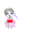 かわいいこけしぃ〜（個別スタンプ：22）