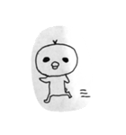 変な鳥 ミコアイサちゃん（個別スタンプ：4）