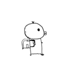 変な鳥 ミコアイサちゃん（個別スタンプ：8）