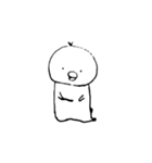 変な鳥 ミコアイサちゃん（個別スタンプ：14）