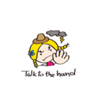 Little Western Cowgirl Eva（個別スタンプ：3）