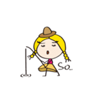 Little Western Cowgirl Eva（個別スタンプ：6）